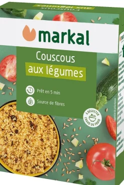 New MARKAL Couscous aux légumes bio - 250 g