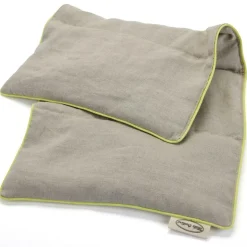 MILLE OREILLERS Coussin chauffant des kinés aux graines de lin - 24 x 50 cm