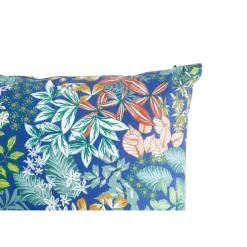 New Coussin décoratif rectangulaire décoratif coloris multicolore en coton oeko tex Maiwenn - 35 x 50 cm