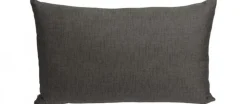 Outlet STERN Coussin de dossier pour lounge, noir mat, New Holly - 75x46x20 cm