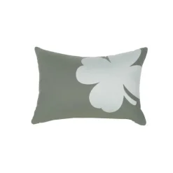 Sale ESSCHERT DESIGN Coussin en tissu acrylique coloris cactus Fermob Trèfle - 44 x 30 cm