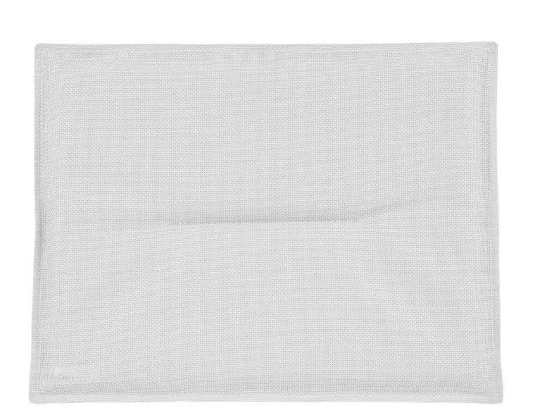 Sale ART FLORAL Coussin en tissu traité extérieur et mousse gris argile Fermob Bistro - 28 x 38 cm