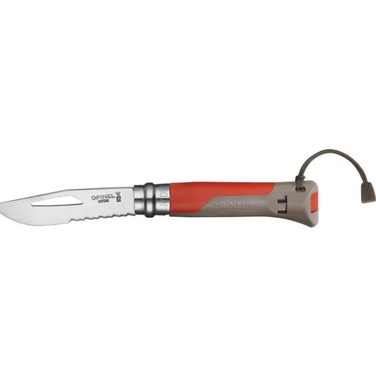 Clearance OPINEL Couteau Outdoor coloris rouge et gris n°8