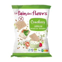 Hot PAIN DES FLEURS Crackers sarrasin bio en sachet - 75 g