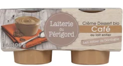 Best LAITERIE DU PERIGORD Crème dessert bio au café Laiteries du Périgord - 4 x 105 g