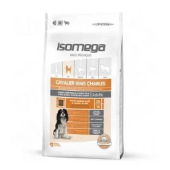Clearance ISOMEGA Croquette pour chien adulte Cavalier King-Charles au poulet - 4 kg