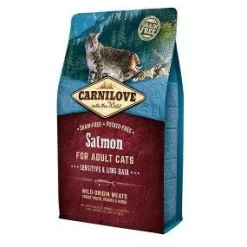 Clearance CARNILOVE Croquettes pour chat salmon for adult cats - 2 kg