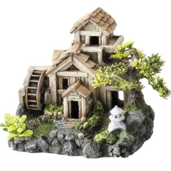 EUROPET Décor d'aquarium action decor bonsai mill coloris multicolore en résine de polyester - 260 x 165 x 205 cm