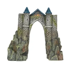 Hot EUROPET Décor d’aquarium château Camelot gris Aqua Della - 18,8 cm