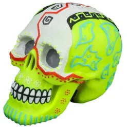 Online BLUE CORAL Décoration aquarium style Dia De los Muertos - AQUA DELLA - 11.8x7.7x9.2cm