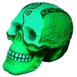 Online BLUE CORAL Décoration aquarium style Dia De los Muertos - AQUA DELLA - 11.8x7.7x9.2cm