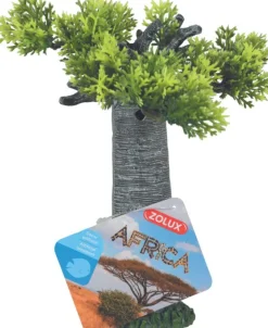 Clearance ZOLUX Décoration pour aquarium en résine coloris gris Africa Baobab - Taille S
