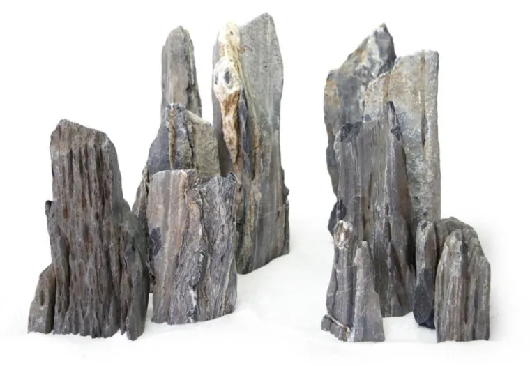 Discount REPTILE PLANET Décoration pour aquarium pierre stalagmit coloris gris Reptiles Planet - Taille M