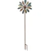 Outlet SMART GARDEN Décoration solaire à piquer en métal et verre multicolore Spinner Mistral
