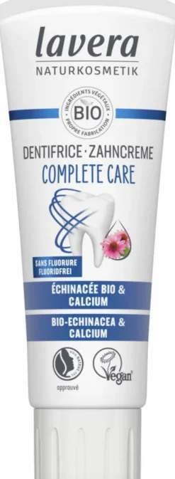 Clearance LAVERA Dentifrice bio sans fluor ni silice Complete care - 75 ml