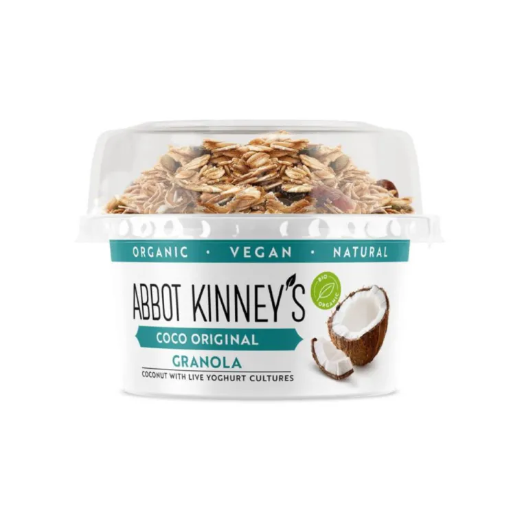 Clearance ABBOT KINNEY'S Dessert végétal bio coco original Granola Abbot Kinney’s – 145 g