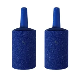 BLUE CORAL Diffuseur à air cylindrique, lot de 2, AQUA NOVA - 2,5 x Ø 1,5 cm