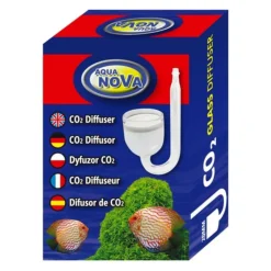 BLUE CORAL Diffuseur de CO2 en verre, discret et performant - AQUA NOVA - 20mm