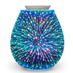 Sale ZEN'ARÔME Diffuseur par chaleur douce coloris bleu en verre Calorya n°6 Zen' Arôme - diffusion 20 m2