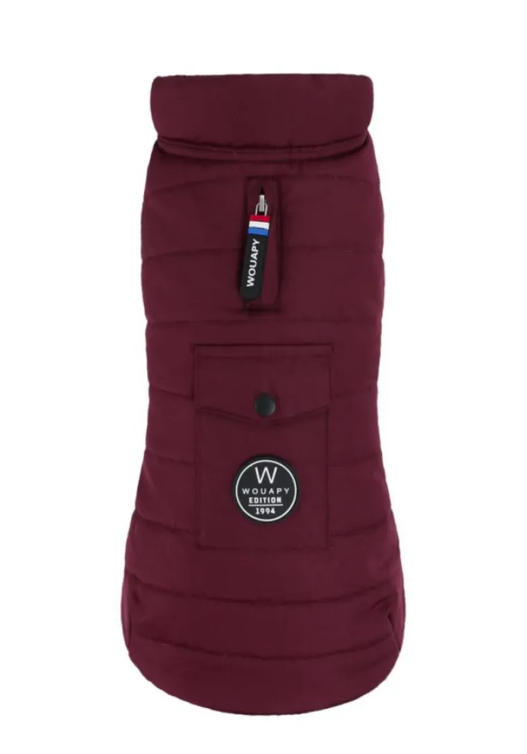 WOUAPY Doudoune pour chien coloris prune - Taille 34