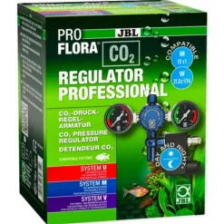 New BLUE CORAL Détendeur électrovanne pour kit CO2, haute performance - JBL ProFlora CO2 Regulator Pro