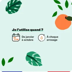 BLEEN Duo engrais plantes vertes et agrumes liquide naturel - 2 x 450 mL