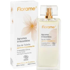 Outlet FLORAME Eau de toilette Agrumes Irrésistibles flacon spray 100 ml transparent