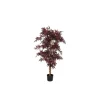 Outlet Erable Jamaica rouge artificiel en pot plastique H 150 x Ø 80 cm