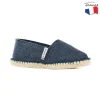 Outlet BLACKFOX Espadrilles unies Eneko Bleu jean