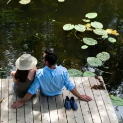 Outlet BLACKFOX Espadrilles unies Eneko Bleu jean