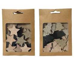 Online KAEMINGK Etoile sapin décoratif coloris noir en bois - 13 cm