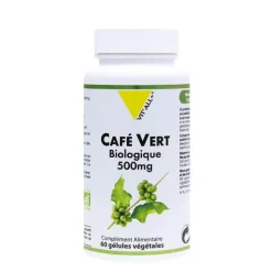 Clearance VIT'ALL+ Extrait standardisé de café vert bio en boite de 500 mg