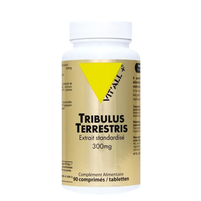 Sale VIT'ALL+ Extrait standardisé de tribulus en boite de 90 comprimés