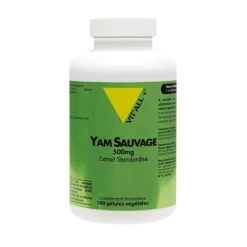 New VIT'ALL+ Extrait standardisé de yam mexicain sauvage en boite de 180 comprimés