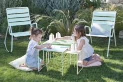 Sale FERMOB Fauteuil bas coloris menthe glacial en acier Monceau