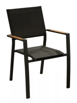 PROLOISIRS Fauteuil empilable en aluminium Games