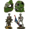 Online TYROL Figurine de pirate et tête de mort