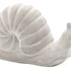 Sale EDA Figurine escargot coloris gris en ciment 21 x10,5 x 12,5 cm