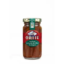 ORTIZ Filets d'anchois à l'huile olive bio - 95 g