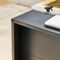 Sale FORGE ADOUR Fileurs x 2 en acier pour meuble support - 16,2 x 3 x 108,2 cm