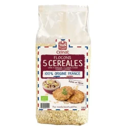Best CELNAT Flocons 5 céréales 500 g