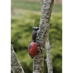 New CHOUETTE & CO Fourmi rouge en métal recyclé moyen modèle