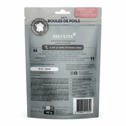 Sale MARLY & DAN Friandises pour chat tendres bouchées boules de poils - 40 g