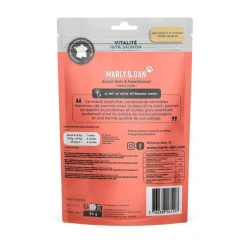 Clearance MARLY & DAN Friandises pour chien 100 % saumon Vitalité - 50g