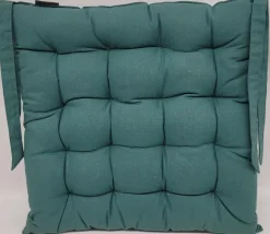 Best SAFECO Galette de chaise en coton coloris vert Jekyll - 40 x 40 cm