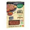 New SOY Galette végétale Le Savoureux Grill oignons & herbes de Provence - 2 x 90 g