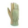 New BLACKFOX Gants de jardinage Frêne en cuir coloris vert