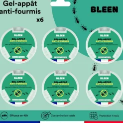 Clearance BLEEN Gel appât anti-fourmis effet radical en 48h - 6 boîtes