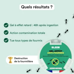Clearance BLEEN Gel appât anti-fourmis effet radical en 48h - 6 boîtes
