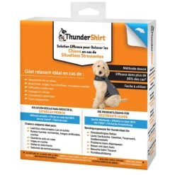 New ADAPTIL Gilet relaxant pour chien coloris gris ThunderShirt - Taille S